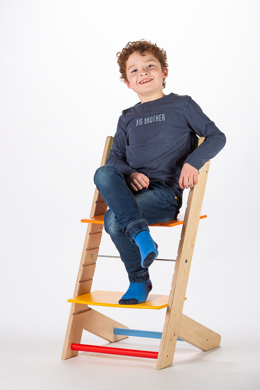 Lucas Wood Style - rostoucí židle MIXLE -  přírodní/kaštan